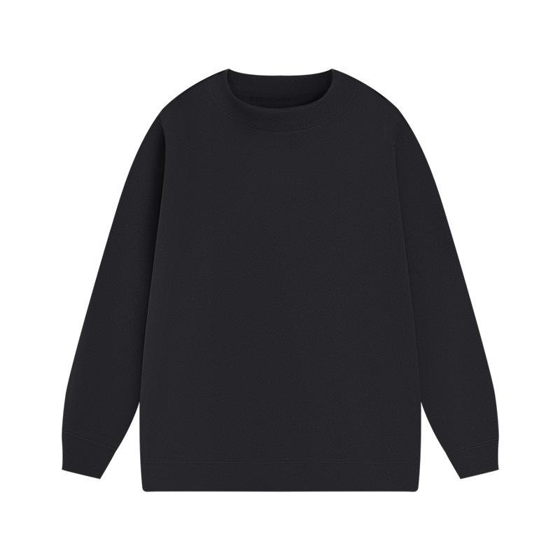 Men S Thick Fleece Lined Long Sleeve Sweatshirt Winter Warm Casual Top