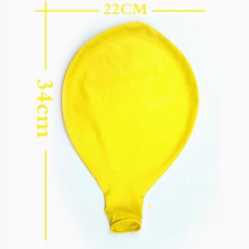 1/4 Peças 36 Polegadas Látex Gigante Balões Grandes Jumbo Redondo Balão de Escalada para Jogo Divertido & Decoração de Aniversário [Bombas são de cor aleatória]