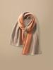 Spring 100% Cashmere Scarf Openwork 2 Tones Patchwork Scarves Shawl Cashmere Women Must Have Light Outer Wraps Autumn 160*35cm