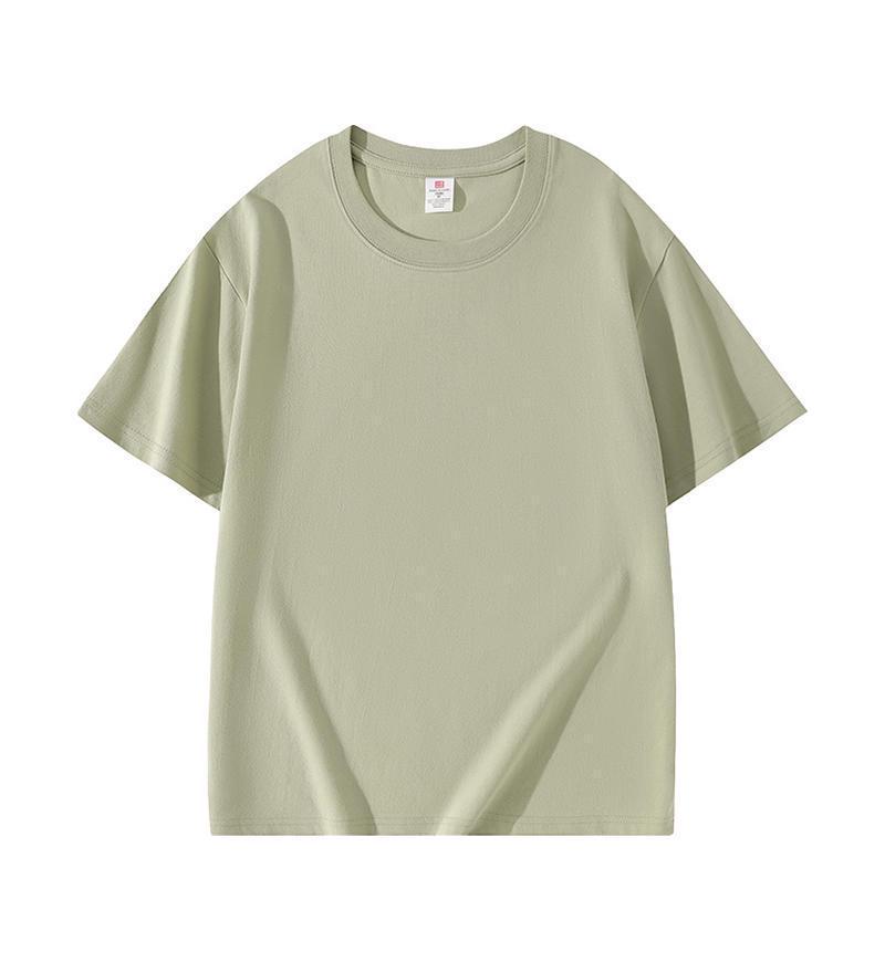 Korean Style 2025 Summer Pure Cotton Round Neck Short Sleeve Women's Casual T-shirt