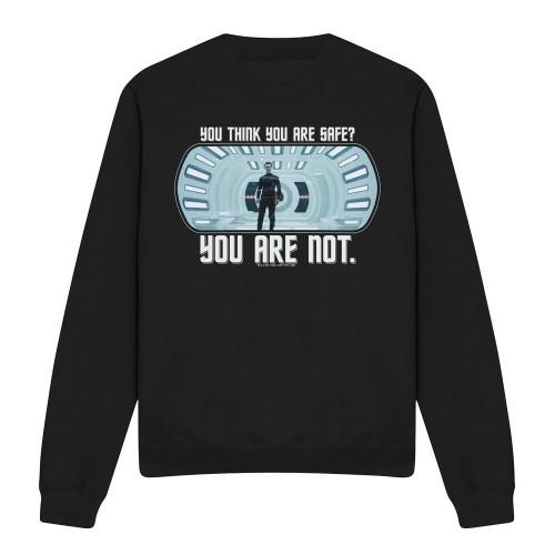 Star Trek: Into Darkness Unisex Adult Not Safe Sweatshirt