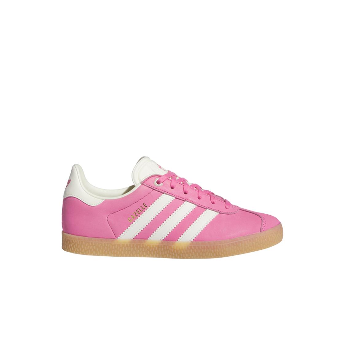 

(j) Adidas Gazelle Pink Fusion Ivory 250