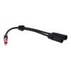 Auto Auto Radio Antenne Stereo 2Buchse auf 1Stecker Splitter Verlängerungskabel Draht