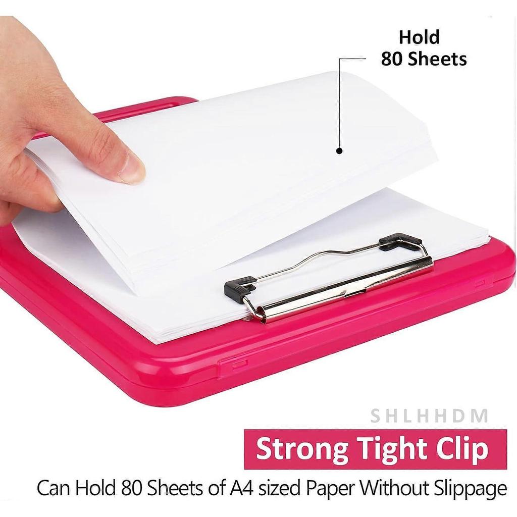 Schowek z miejscem do przechowywania Plastikowy schowek z niskim klipsem Wytrzymałe schowki pielęgniarskie Składany wodoodporny schowek trenerski