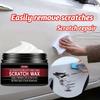 Car scratch repair wax, universal paint scratch and vortex remover, car exterior repair polishing paste kit