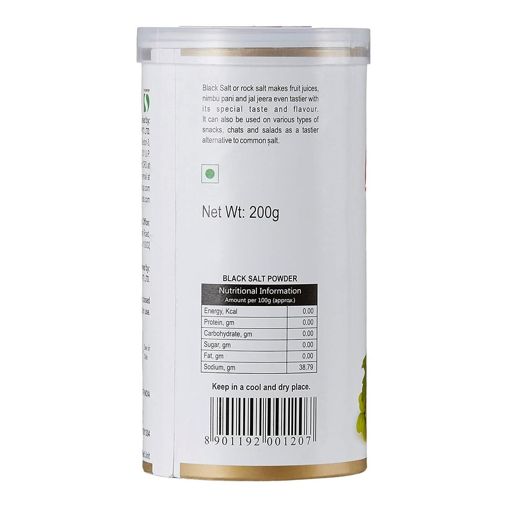 Schwarzes Himalaya-Salz (200 g), Schwarzes Salz