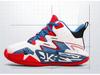 Boys' 2025 Autumn/Winter Leather Basketball Shoes - Lace-up, Medium to Large Sizes for Students.