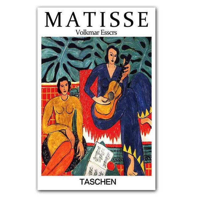 

Скандинавское абстрактное искусство холст картина Матисс цветной постер офис настенная живопись гостиная коридор украшение дома фреска без рамки 21*30cm No Frame