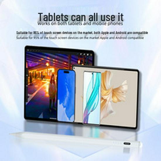 Universal Stylus Pen: Magnetic Touch Screen Pen for Apple & Huawei Tablets