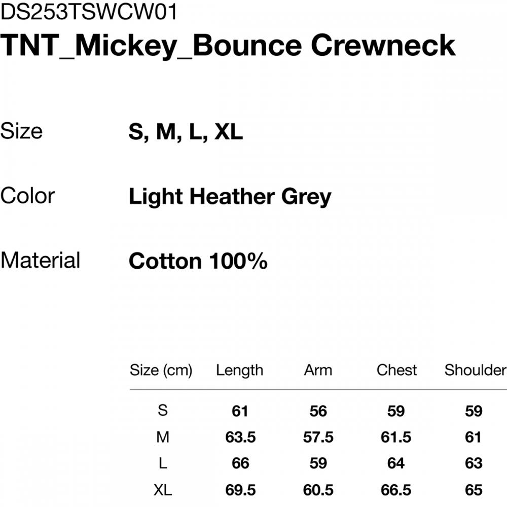 Thisisneverthat Tnt Mickey Bounce Crewneck Ds253tswcw01