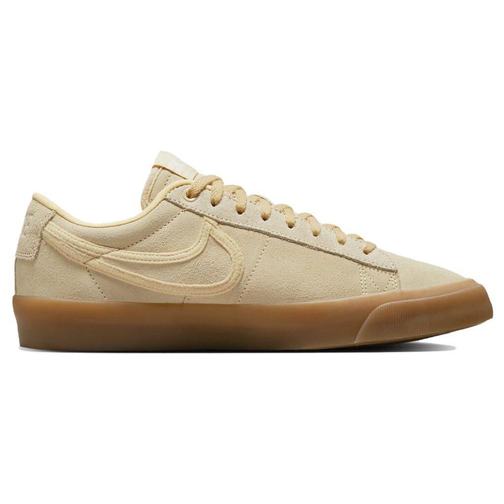 Nike Blazer Low Pro GT Premium SB Pale Vanilla Gum Unisex Sneakers Tan Summit-White FN7404-200