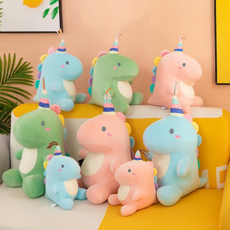 Candy Dinosaur Doll Small Dinosaur Plush Toy Unicorn Small Dinosaur Doll Catching Doll