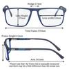 SHINU Progressive Multifocus Reading Glasses for Men Anti Fatigue Presbyopic Computer Eyewear for Work