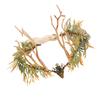 Natural Elf Forest Theme Headpiece With Realistic Twigs And Plastic Grass For Outdoor Party Photography Costume Props