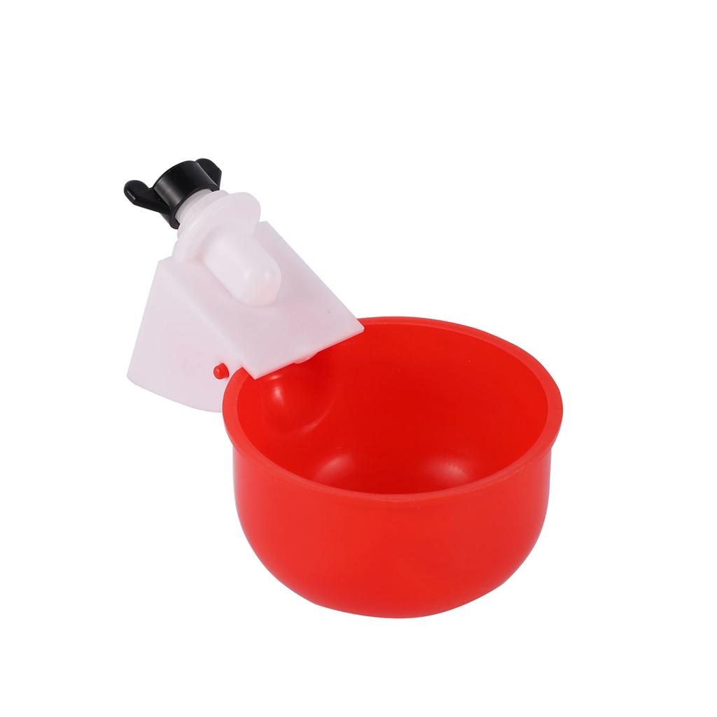 10Pcs Automatic Chicken Drinking Cup 9mm Thread Farm Goose Duck Poultry Drinking Bowls Plastic Water Dispenser Feeder Equipment
