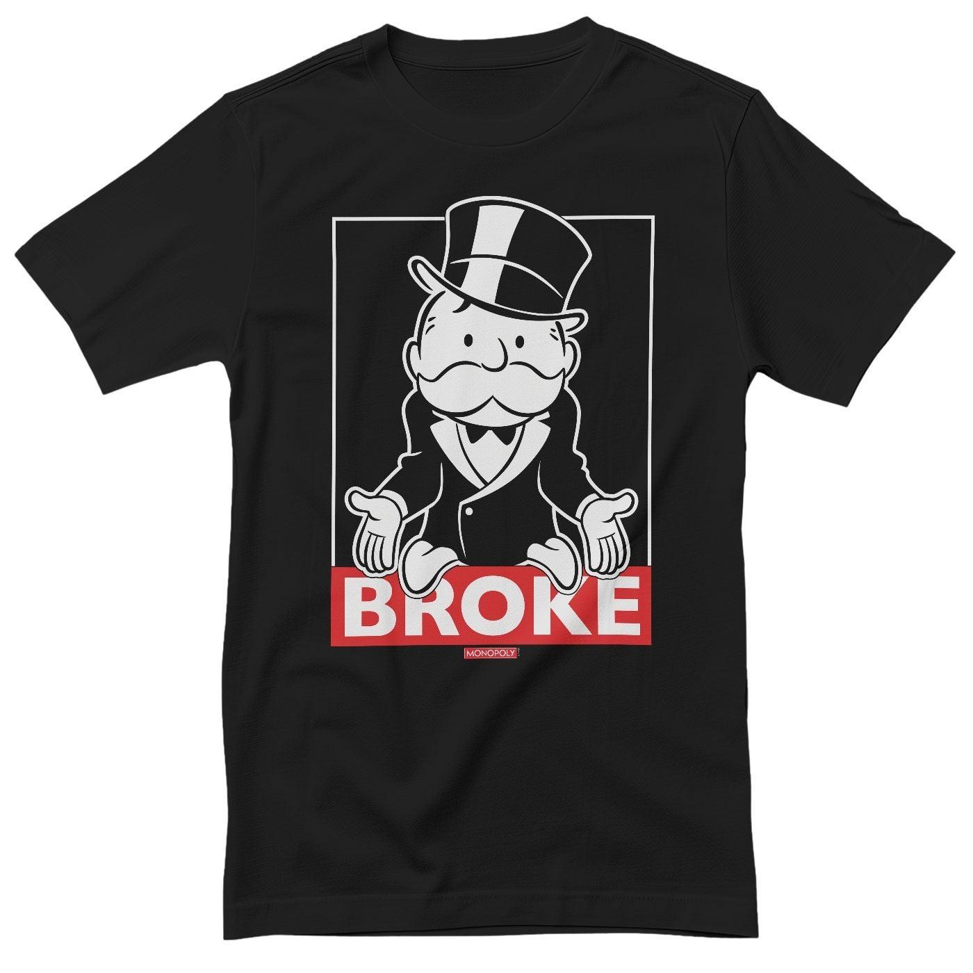 Officially Licensed Monopoly Mr Broke Mens S