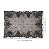 1 Pcs of Halloween Lace Tablecloth Spider Web Skull Pattern Rectangular Shape for Party Decoration Haunted House Pumpkin Design