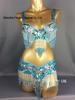 Shiny Sequin Belly Dance Costume for Stage and Festival Performances