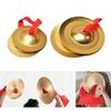 1 Pair Hand Cymbals Finger Alloy Sturdy Percussion Instrument Musical for
