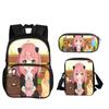 3pcs Set Knapsack for Boys Girls Best Gift Regretevator Gnarpy Child School With Lunch Box Pencil Bags School Pupil Bags