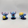 6pcs Disney Stitch Various Styles Fashionable PVC Collection Model Doll Toy Statue Home Furnishings Decoration