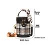 Handmade Woven Bucket Bag - Summer Small Crossbody & Shoulder Bag for Girlfriend or Bestie