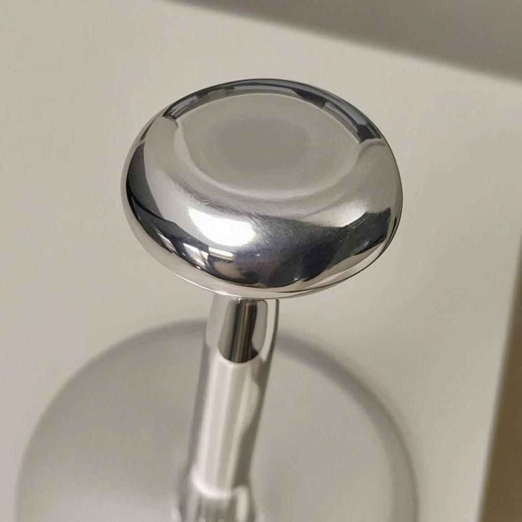 Paper Towel Holder Stainless Steel with Round Base Polished for Kitchen, Dining