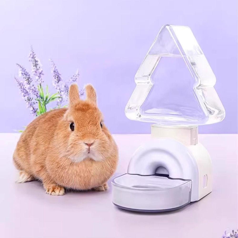 

Plastic Hamster Water Dispenser Removable Rabbit Food Bowl Hamster Water Bottle Pet Supplies белый