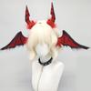 Bat Headbands Cosplay Devil Wing Hairbands Dark Headwear Makeup Washing Face Hairbands Birthday Party