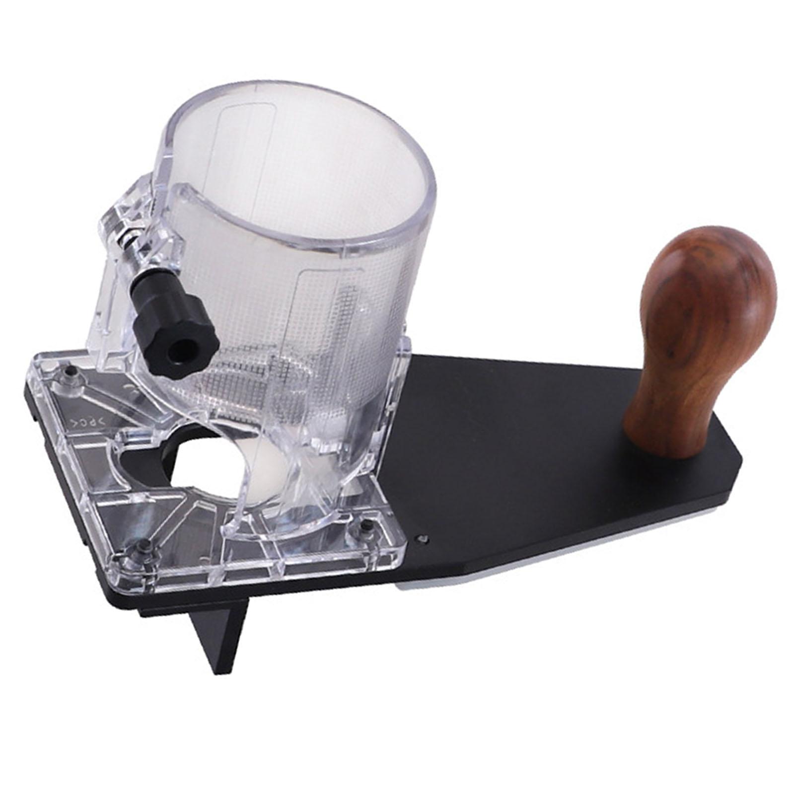 

Защитный чехол для торцовочной машины из алюминиевого сплава, прозрачный, основание фрезерного станка для деревообработки