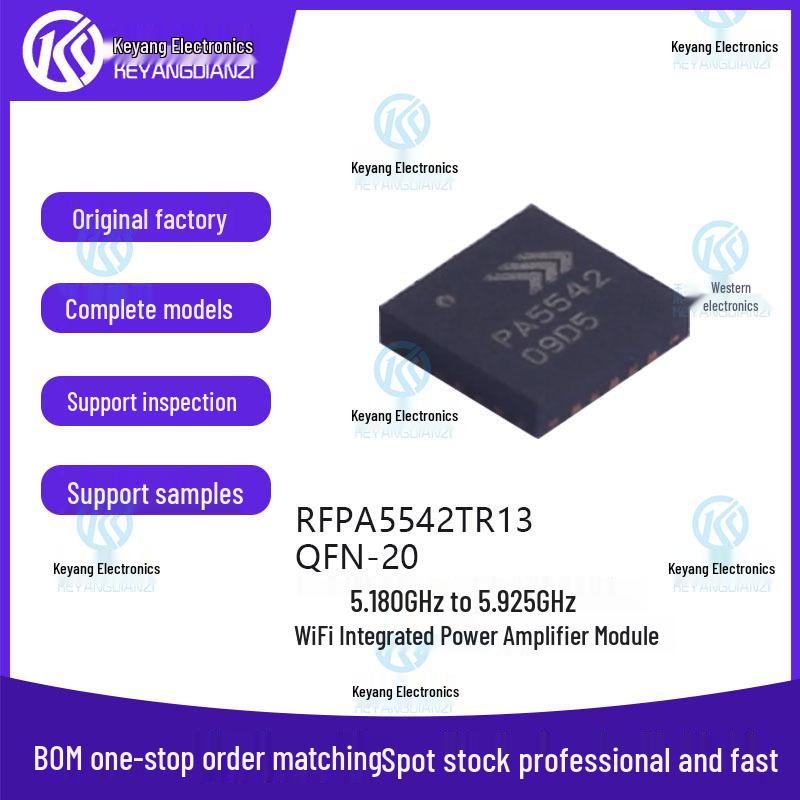 

Original RFPA5542TR13 QFN-20 WiFi Integrated Power Amplifier Module