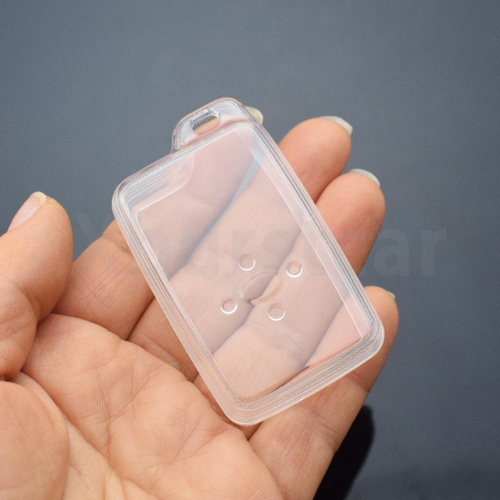 Transparent Tpu Shell Fob Holder For Toyota Noah Tarago Mark X Rav4 Voxy Corolla Yaris Estima Car Key Case Cover Accessories