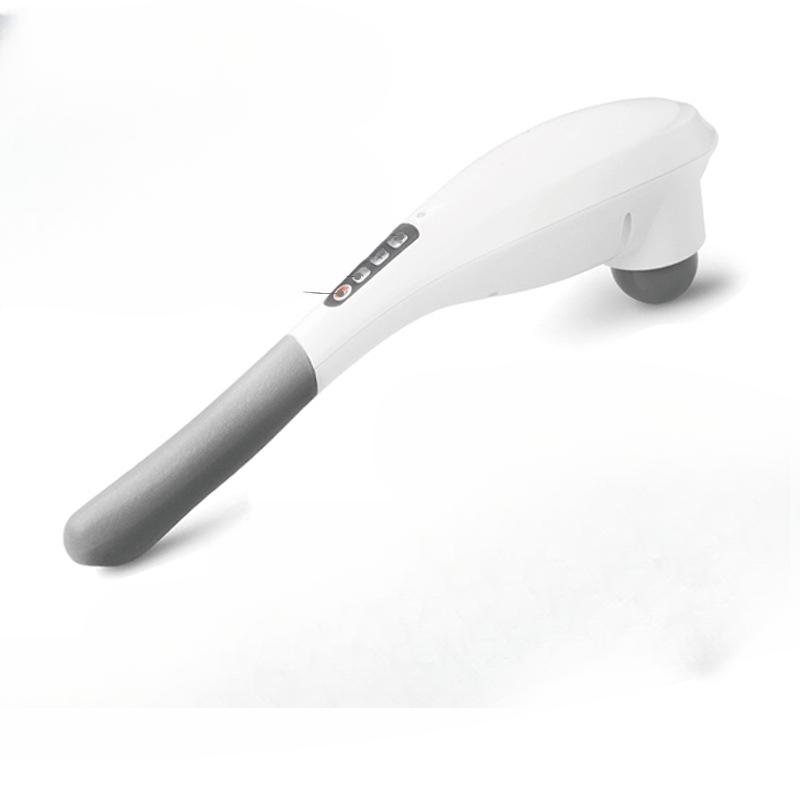 

Электрический бытовой массажер с дельфином, многофункциональный ручной массажер для спины, шеи, талии, всего тела, подарок белый