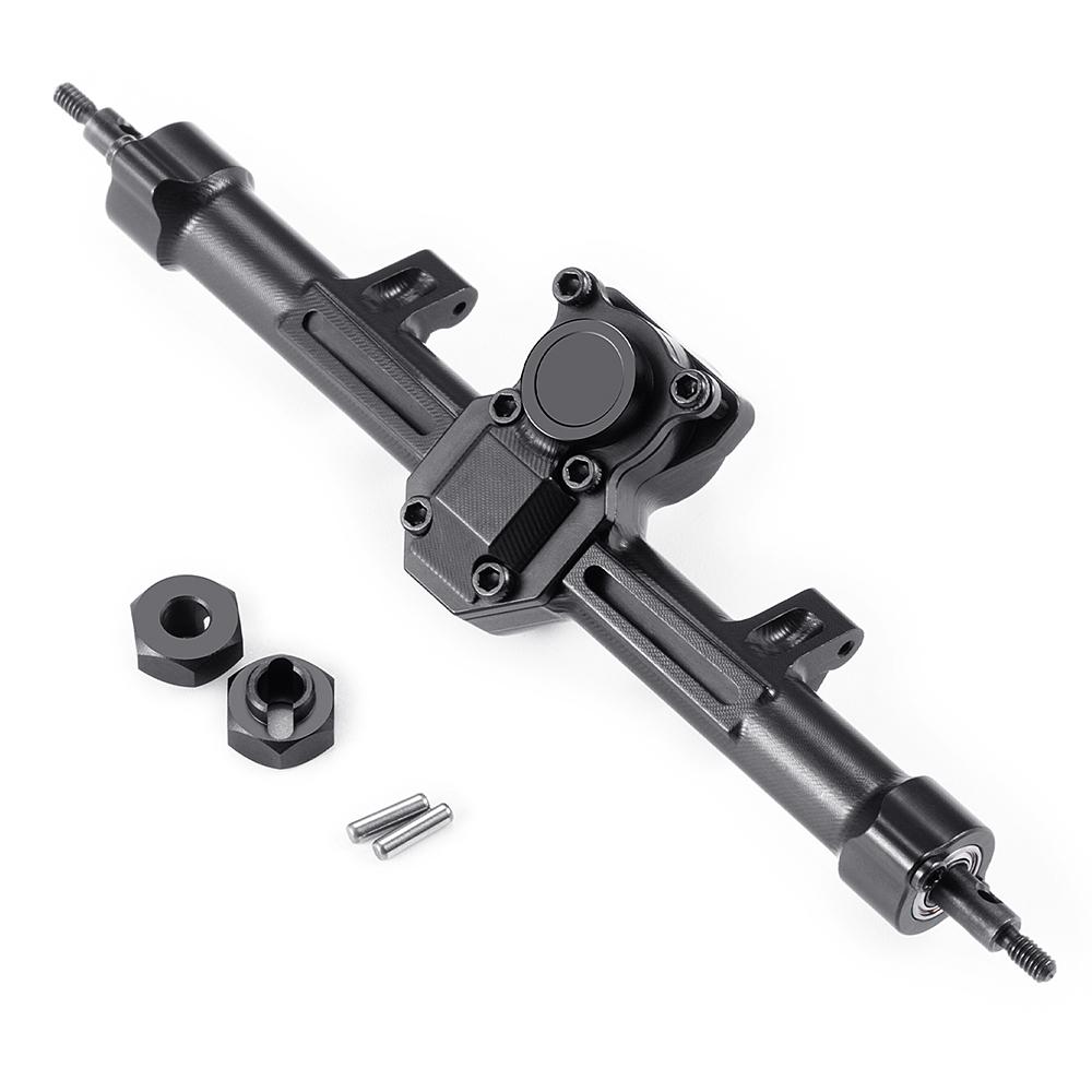 AXSPEED Front Rear Aluminum Alloy Portal Axle for Axial SCX24 Deadbolt Wrangler C10 Gladiator Bronco 1/24 RC Car Upgrade Parts