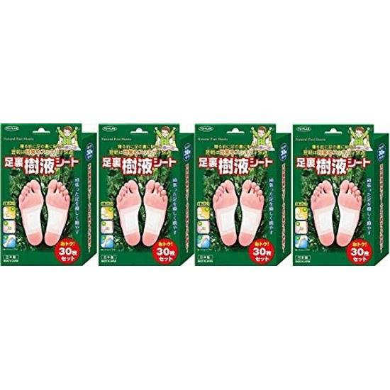 Bulk Purchase TO-PLAN Foot Detox Pads 30 Sheets x 4 Packs