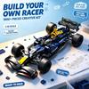 1:10 Technical Racing Vehicle Building Blocks Kit 1200PCS DIY Assembly Model Desktop Decor Gifts for Birthday Party DIY Ornament
