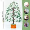 Green Aventurine Crystal Tree Good Luck Showpiece for Home Decor Items Crystals Gemstones Bonsai Money Tree for Good Luck, Decoration Gift Item,