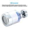Water Faucet Filter Splash Proof Sprayer Kitchen Tap Pressure Booster Rotatable Spout with 2 Filter Cartridges
