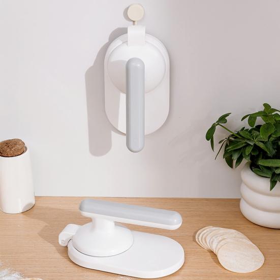 Dumpling Wrapper Press Food-Grade Plastic Dumpling Maker One-pressure Dumpling Mold for Homemade Wonton Potstickers