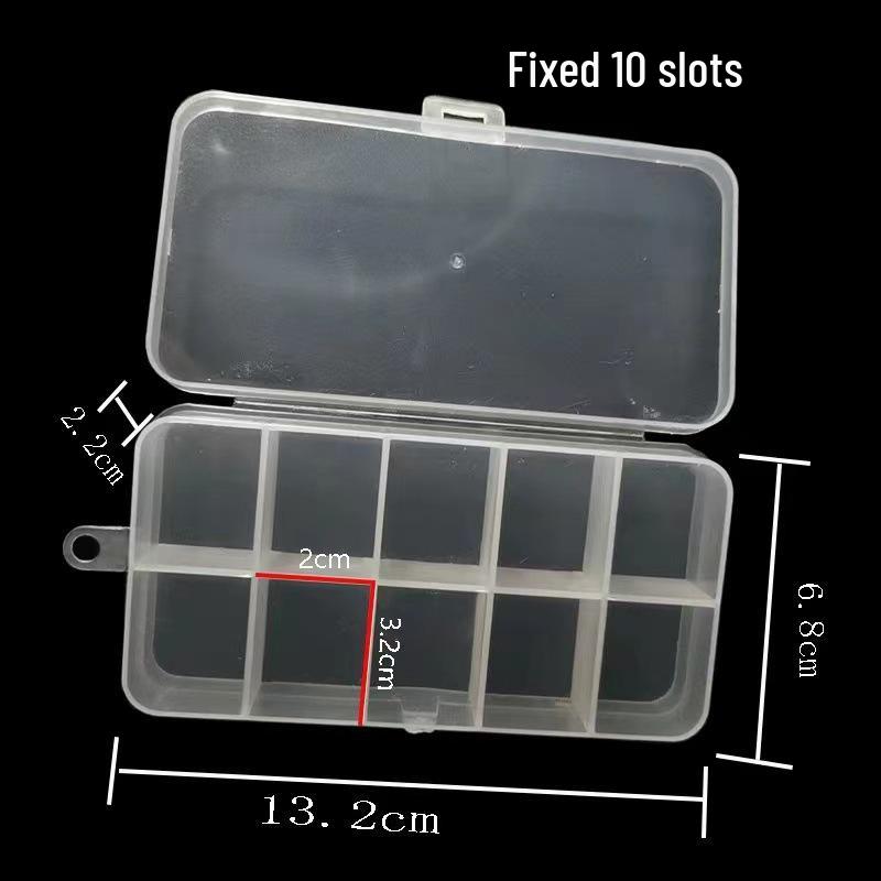 

Прозрачный многосекционный контейнер для хранения ювелирных изделий, страз, деталей для бисероплетения и лекарств.