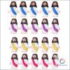 20pc Miniature Jesus Figurine Set Small Resin Religious Statues for Home Decoration Collectible Display
