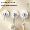 Bathroom Accessories Waterproof Rotating Suction Hooks For Bathroom Kitchen Strong Adhesive Wall Organizer