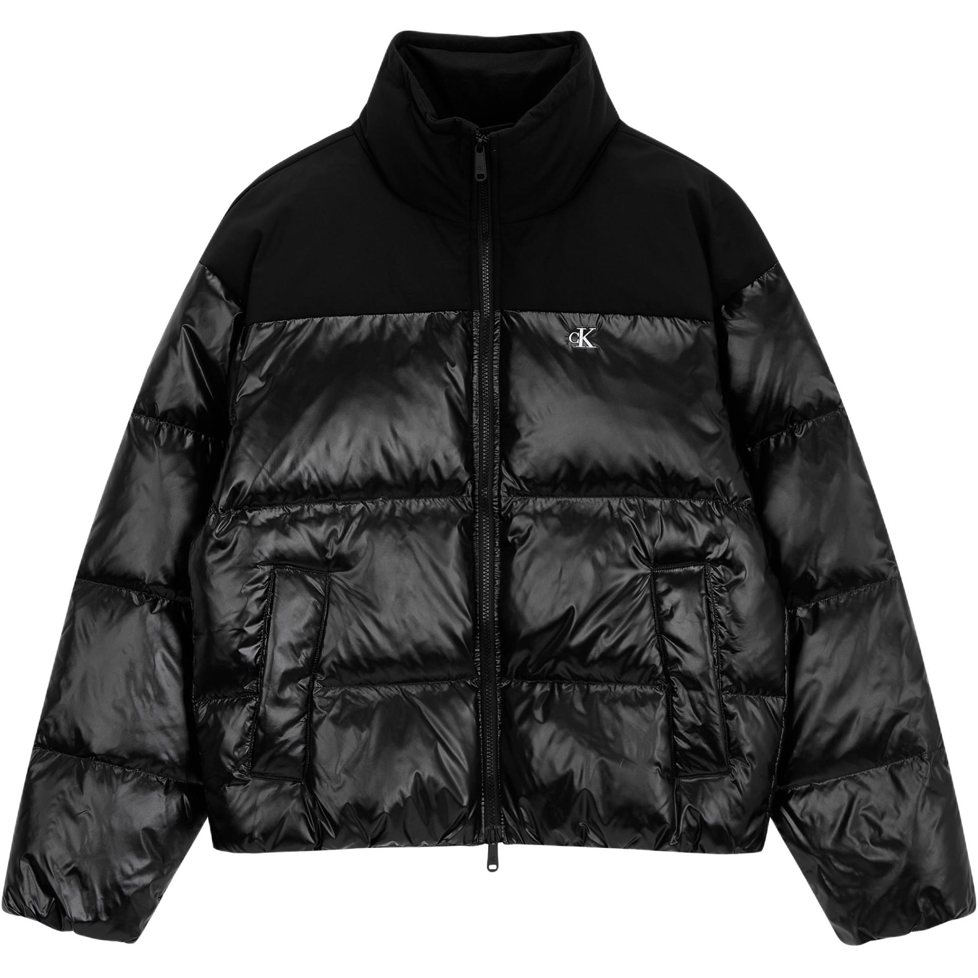 Calvin Klein Свободная длинная пуховая куртка на молнии, унисекс, верхняя одежда 4RE526G-UB1 S