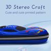 3D Racewagen Etuis Tekeningen School Etui Voor Kinderen Schrijfgerei Doos EVA PU Kunststof Pennen Etui Jongen Leuke Pennen Tas