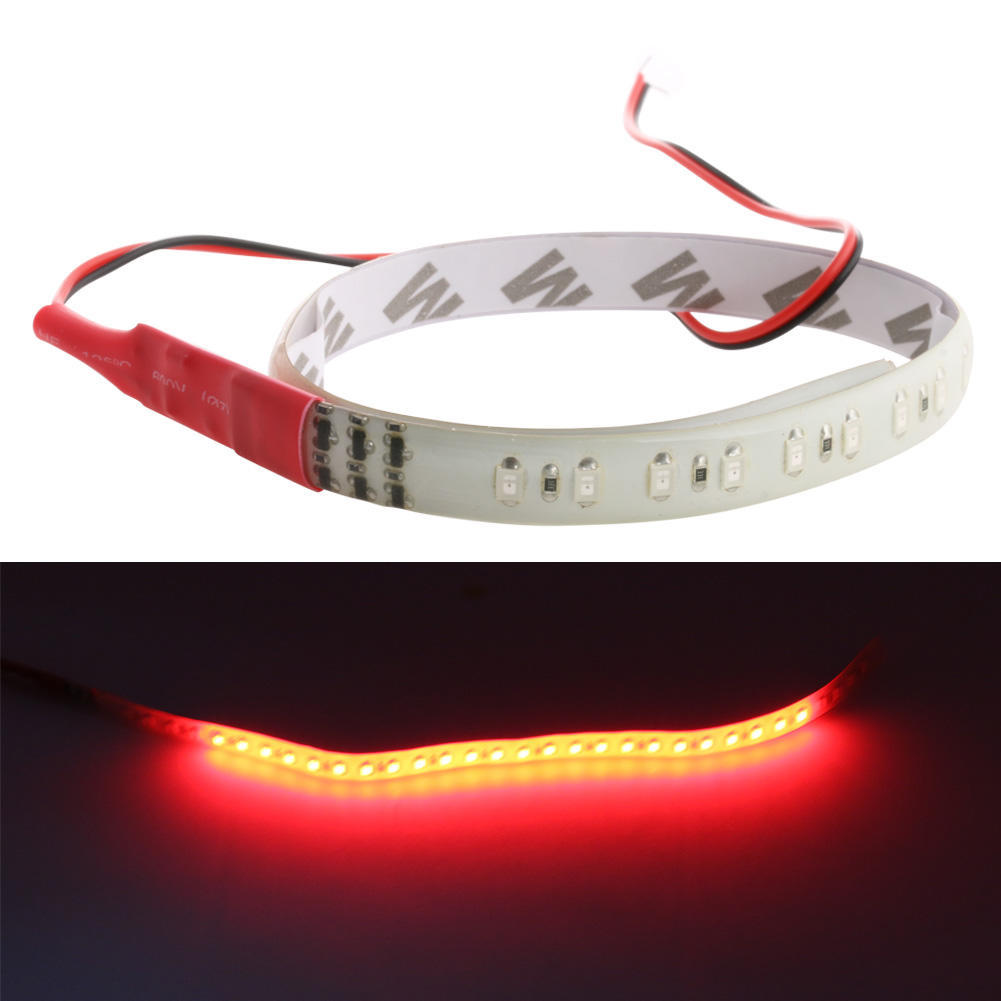 10X RGB Multi Color 60CM 48 SMD LED Strip Light Knight Rider Flash Strobe Light