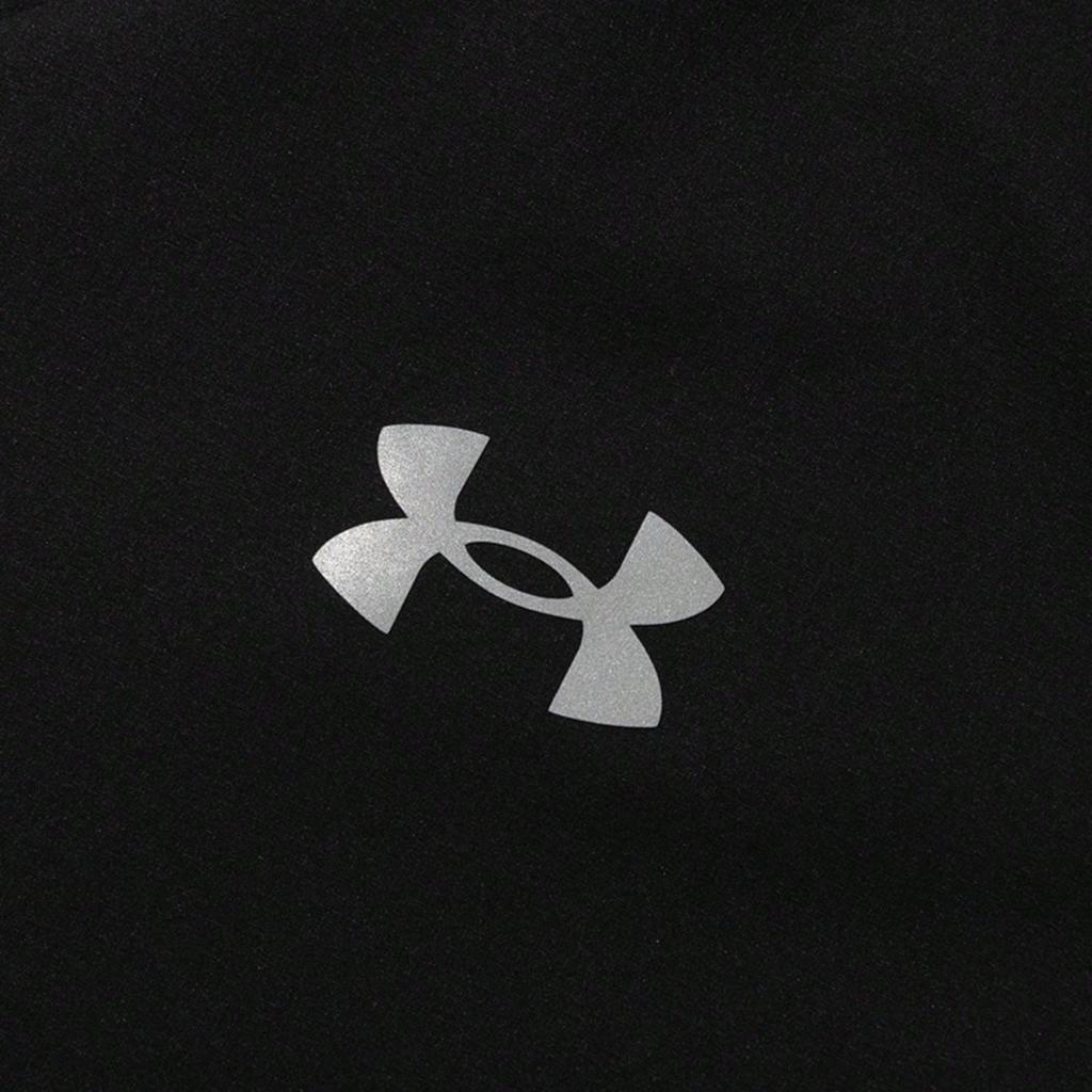 Under Armour Solid Color Windbreaker Zip-Up Hoodie Jacket Unisex jackets Black 24500401-001