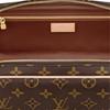 Louis Vuitton Dopp Kit Classic Vintage Print Zipper Closure Coated Canvas With Leather Trim Toiletry Bag Men Toiletry Bag Brown M44494