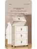 Multi-layer Folding Plastic Storage Cabinet: Shoe, Toy, and Medicine Organizer for Living Room