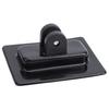 Inflatable Boat Canopy Mount Base PVC Nylon Sun Shade Deck Mount Base for T and U Shape Head Black