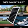 Solar Powered WiFi Extender Solar Powered 4G LTE Modem Router IP66 Waterproofing with SIM Card Slot for Camping RVs for Wins